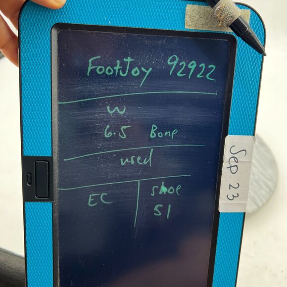 FootJoy Leisure Golf Shoes Womens 6.5 Bone White Synthetic Spikeless Sneakers - Picture 10 of 11